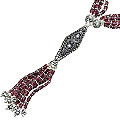 Design 14070: pink tourmaline classic necklaces