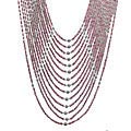 Design 14073: pink tourmaline classic necklaces