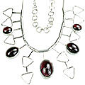 garnet necklaces