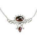 garnet necklaces