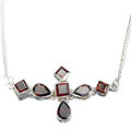 garnet necklaces