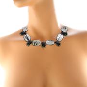 tourmalated quartz necklaces