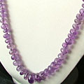 213: purple amethyst necklaces