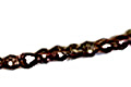 216: Beaded red garnet necklaces