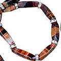 Design 41: brown,red tiger eye necklaces