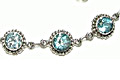 Design 6898: blue blue topaz wedding necklaces