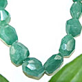 6967: green aventurine necklaces
