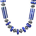 Design 7: blue lapis lazuli chunky necklaces