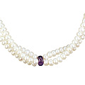 pearl necklaces