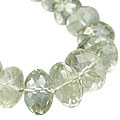 Design 7582: green green amethyst adjustable necklaces