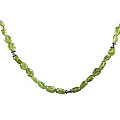 Design 7988: green peridot necklaces