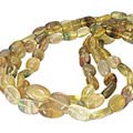 8841: green,yellow fluorite  multistrand necklaces