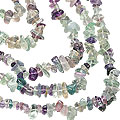 8905: green fluorite necklaces
