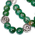 891: green aventurine necklaces