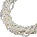Design 9088: multi-color moonstone multistrand necklaces