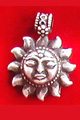 1177: Silver Setting white silver  charms pendants
