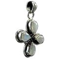 1476: Silver Setting white moonstone pendants