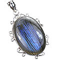 labradorite pendants