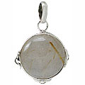 rutilated quartz pendants