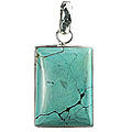 Design 1841: blue turquoise pendants