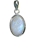 Design 637: white moonstone pendants