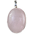 rose quartz pendants