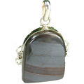 Design 6399: black,brown tiger iron contemporary pendants