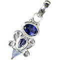 iolite pendants