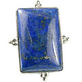 1567: Silver Setting blue lapis lazuli  american-southwest rings