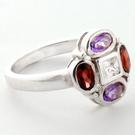 Amethyst gemstone Rings
