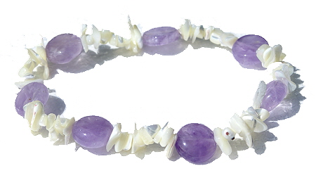 SKU 11441 - a Amethyst anklets Jewelry Design image