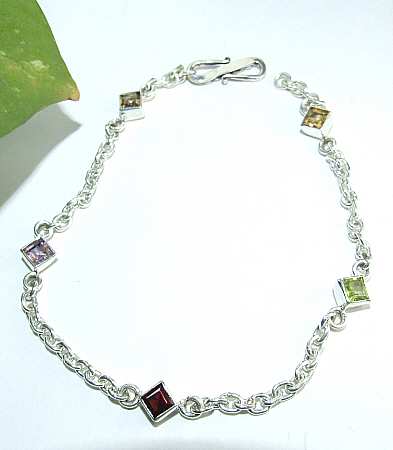 SKU 7321 - a Citrine anklets Jewelry Design image