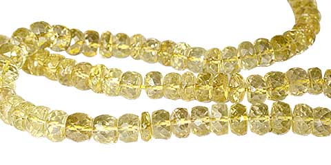 SKU 11790 - a Lemon quartz beads Jewelry Design image