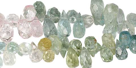 SKU 11800 - a Aquamarine beads Jewelry Design image