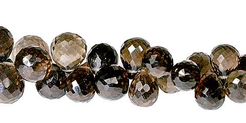 SKU 11809 - a Smoky quartz beads Jewelry Design image