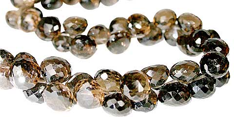SKU 11812 - a Smoky quartz beads Jewelry Design image