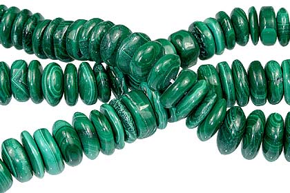 SKU 12753 - a Malachite beads Jewelry Design image