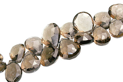 SKU 13651 - a Smoky quartz beads Jewelry Design image