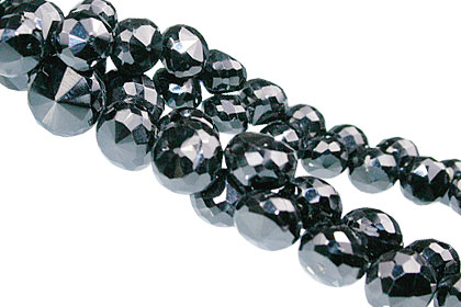 SKU 13755 - a Black Spinel beads Jewelry Design image
