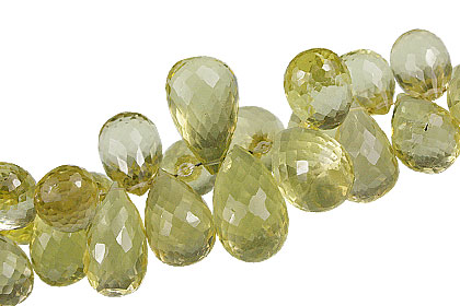 SKU 13759 - a Lemon quartz beads Jewelry Design image