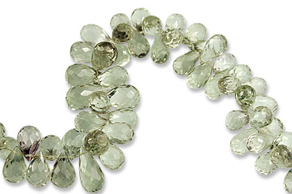 SKU 13813 - a Green Amethyst beads Jewelry Design image