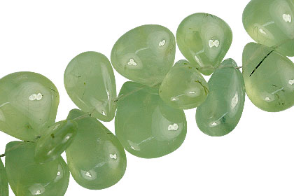 SKU 13897 - a Prehnite beads Jewelry Design image