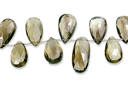 SKU 13927 - a Smoky quartz beads Jewelry Design image