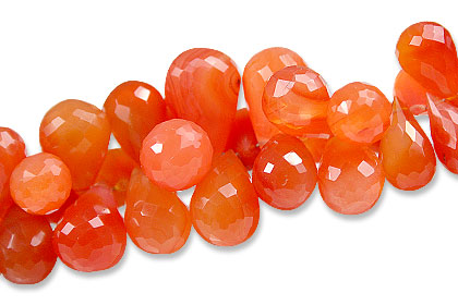 SKU 13930 - a Carnelian Beads Jewelry Design image