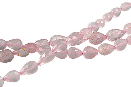 SKU 13977 - a Rose Quartz Beads Jewelry Design image