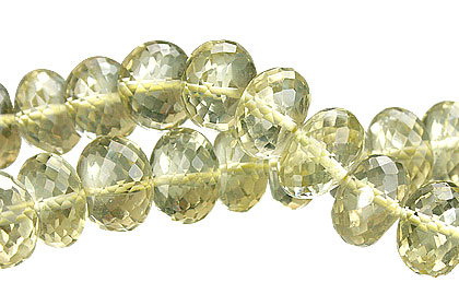 SKU 15022 - a Lemon quartz beads Jewelry Design image