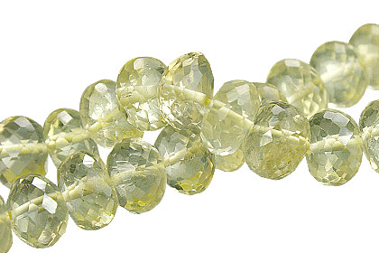SKU 15026 - a Lemon quartz beads Jewelry Design image