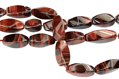 SKU 16836 - a Tiger eye Beads Jewelry Design image