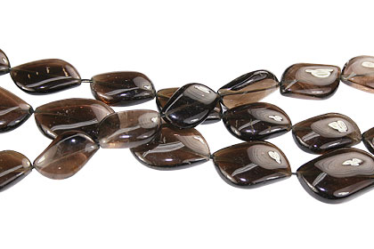 SKU 16839 - a Smoky quartz Beads Jewelry Design image