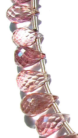 SKU 3032 - a Pink topaz Beads Jewelry Design image
